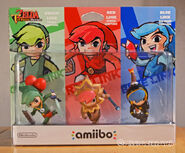 Three Link Amiibo Box