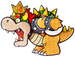 Paper Bowser Sticker Star