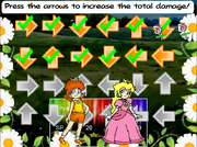 Daisy performing Petal Barrage.