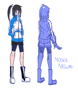 Noora Natsumi character sheet 1