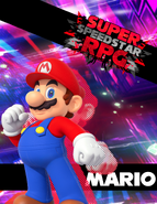 Poster for the game featuring Mario