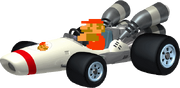 Mario Kart 7 8-bit Mario