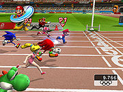 London 100m Dash [Mario] [Sonic]