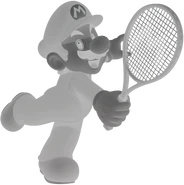 Metal Mario in Mario Tennis Ultimate Deluxe