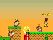 Three Pom Poms in Lets-a-go, Mario's Miniboss Area