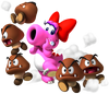 Birdo and Goombas - Mario Party 9