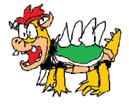 Sloppy Bowser's appearance in Super Sloppy Bros.