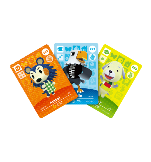 Cartas Amiibo Animal Crossing Serie 3