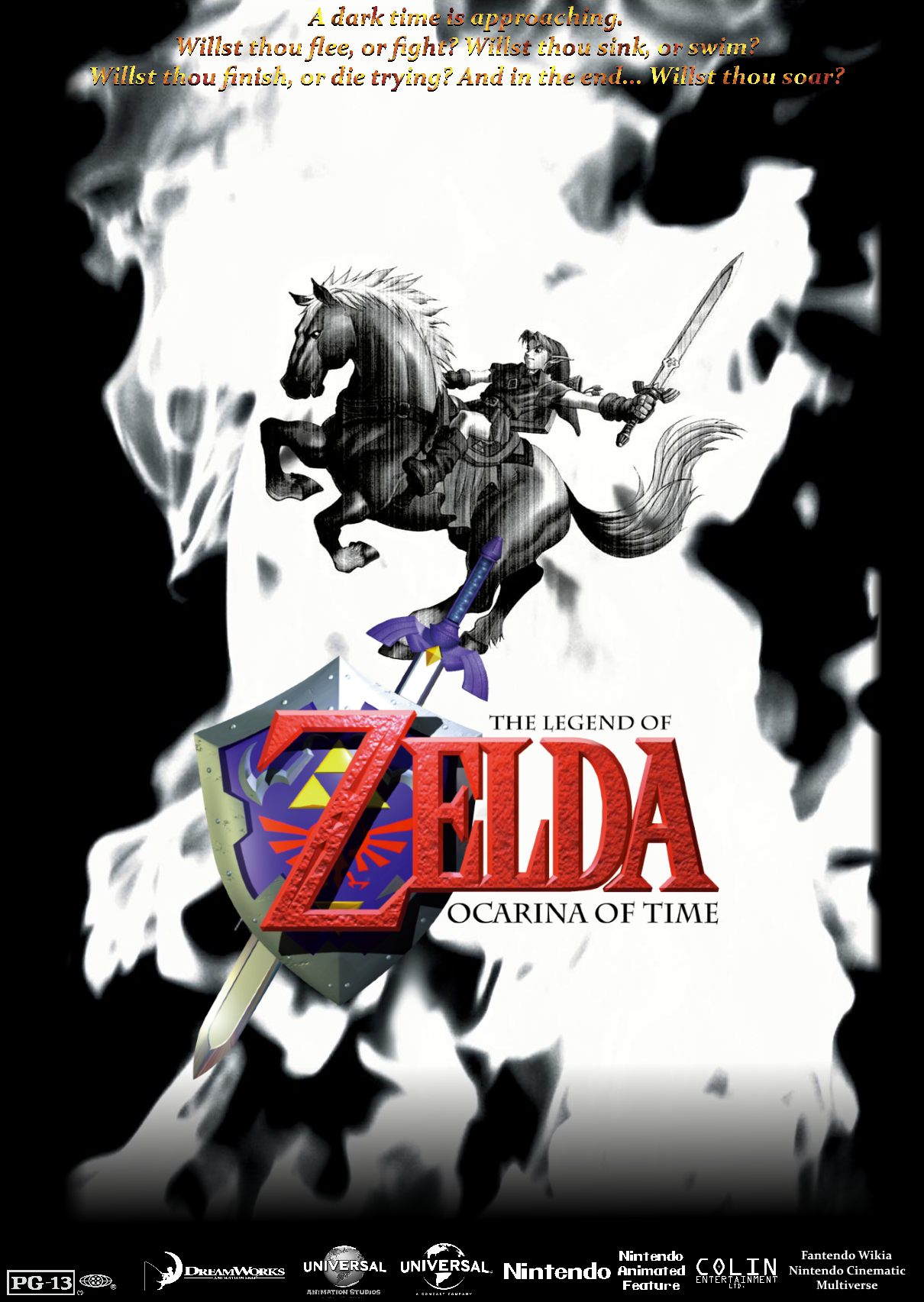Laminated Zelda Ocarina of Time Songs Video Game Gaming Poster Dry Erase Sign 24x36 : : Home
