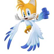 Tails as a bird.