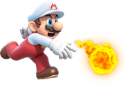 Fire Mario in Super Mario 3D World