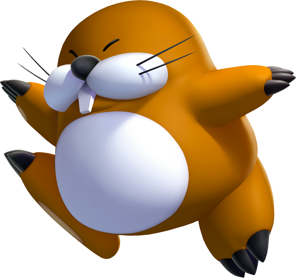 Monty Mole with MKT Animations [Mario Kart 8] [Mods]