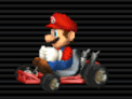 Mario on the Pipe Frame Kart