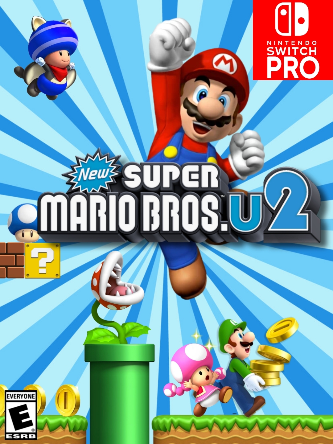 New Super Mario Bros. U 2 (Nintendo Switch Pro) | Fantendo - Game 