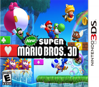 Jogue New Super Mario Bros. (EUA), um jogo de Mario bros