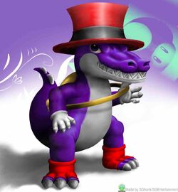 Croco - Super Mario Wiki, the Mario encyclopedia