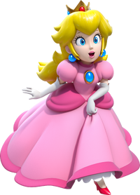 Princess Peach Artwork - Super Mario 3D World