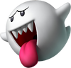 A Big Boo in New Super Mario Bros. D.I.Y.