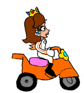 Daisy driving Mot-o-rama