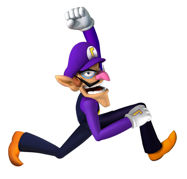 fire waluigi