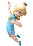 Rosalina in her sports outfit.
