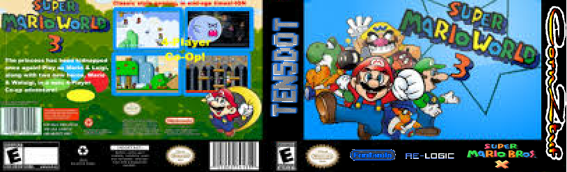 Super Mario World 3 Um Novo Mundo para o Super Nintendo