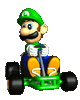 Luigi Artwork (Mario Kart 64)