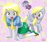 185px-Derpy and human Derpy