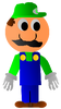 Cartoon Luigi