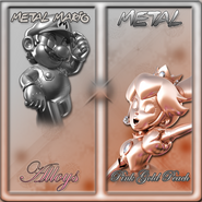 Metal Alloys (Metal Mario & Pink Gold Peach)