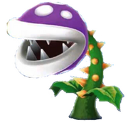 Purple Prickly Piranha Plant