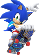 MSOGT Sonic Skateboarding