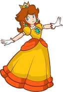 Princess Daisy Artwork Super Princess Daisy