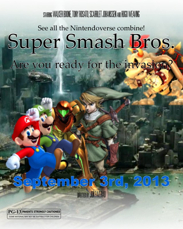 Cool concept poster for a Super Smash Bros. Movie. : r/casualnintendo