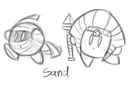 Sand Kirby concepts.