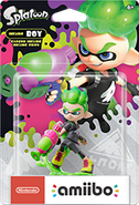 Splatoon Series Inkling Boy (Splatoon 2) amiibo Box