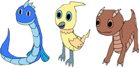 Group art of the first-stage starters.