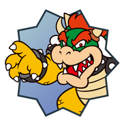 Sticker Bowser (alt) - Mario Party Superstars