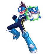 Star Force Mega Man (Omega-Xis)