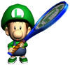 Mario tennis baby luigi by babyluigionfire-d6gnscd