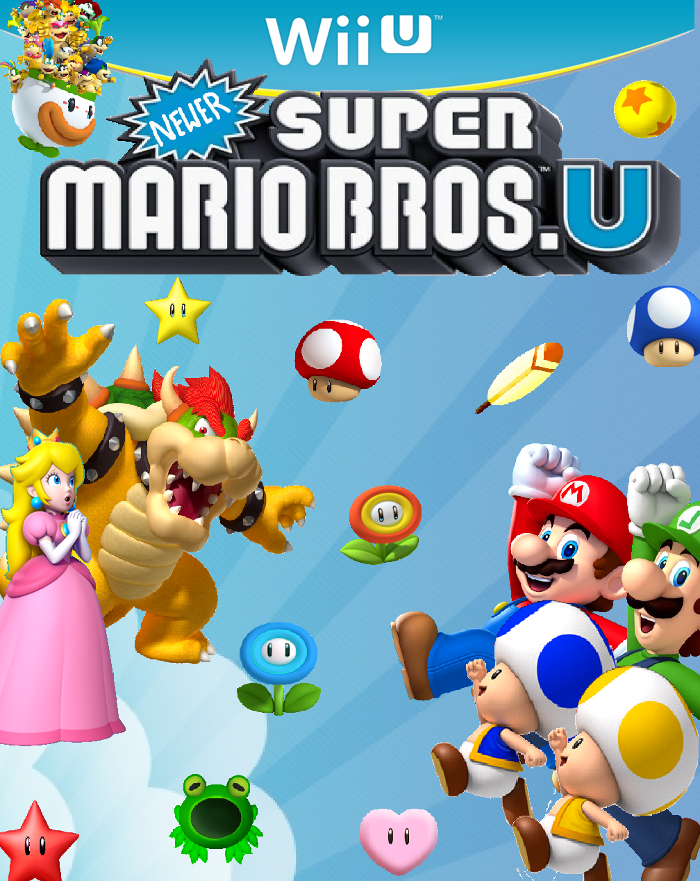 newer super mario bros u