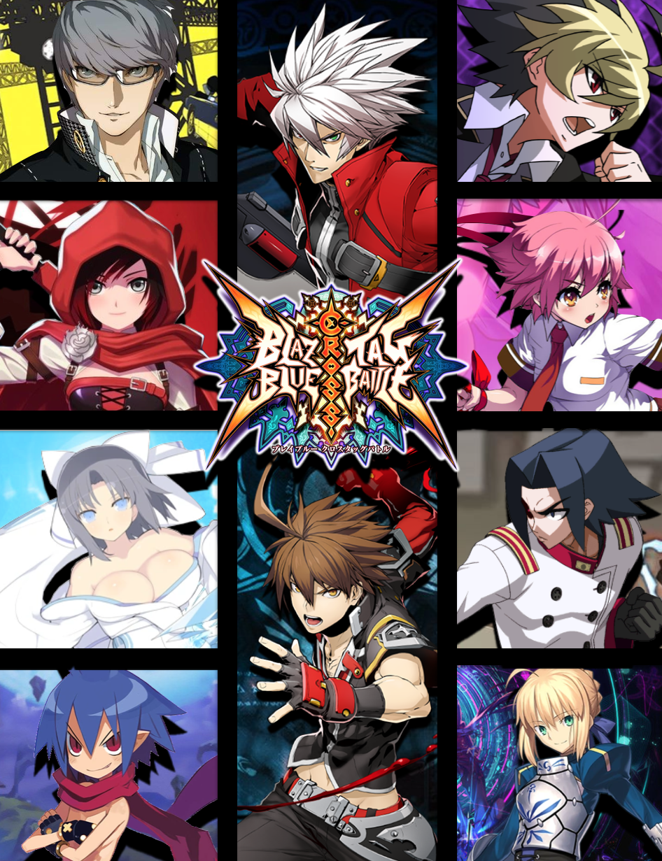 Casino Kid and Blazblue Video Games Crossover