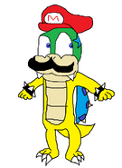 Koopario Koopa as done by User:Emerald_the_Dark_Wolf