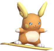 2.1.Alolan Raichu Floating