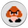 Goomba Stomper Pin Icon