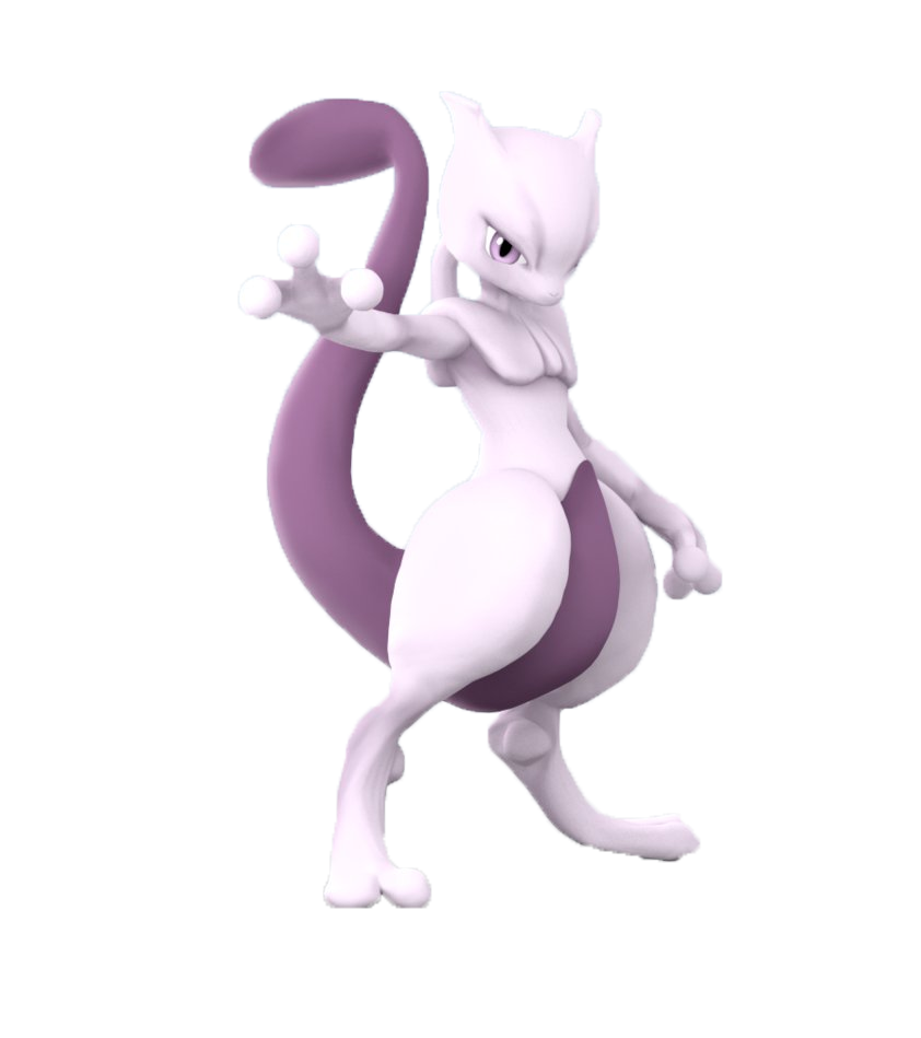 3DS - Pokémon X / Y - #150 Mewtwo - The Models Resource