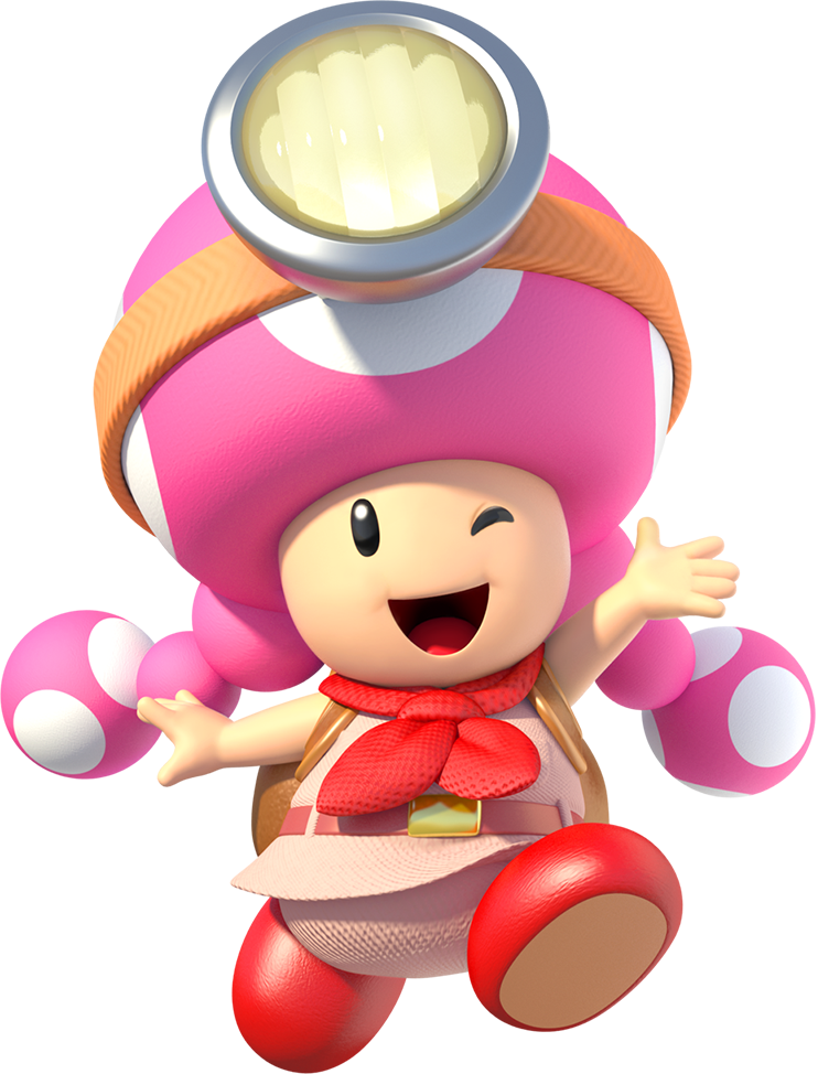 toad and toadette coloring pages