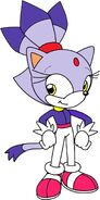 Blaze in Adventures Of Sonic The Hedgehog (Video Game)