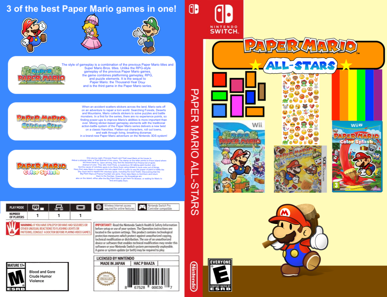 Paper Mario: The Origami King (if it was an RPG), Fantendo - Game Ideas &  More