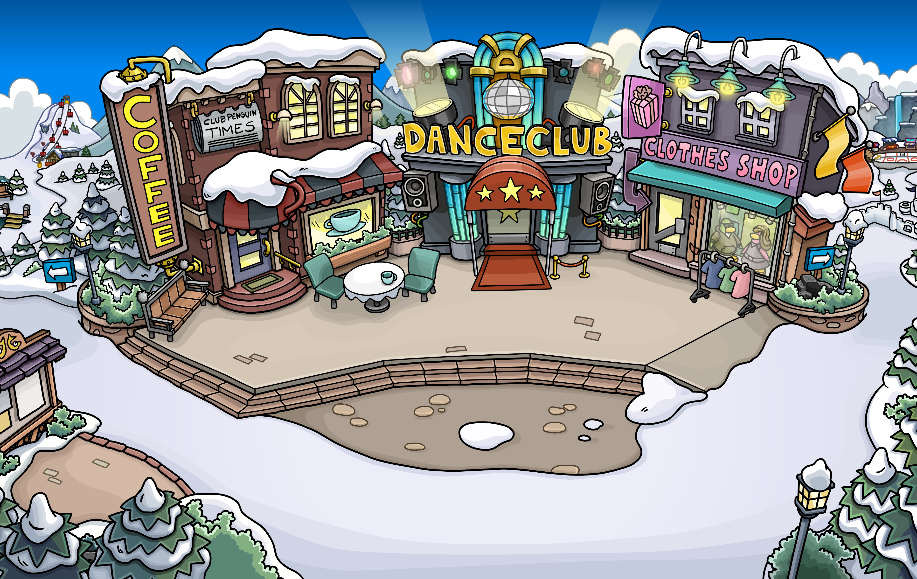 Club Penguin Moveset!